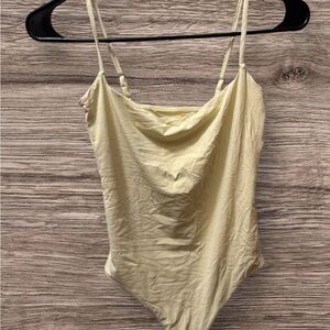 Elegant Cream Bodysuit for Women